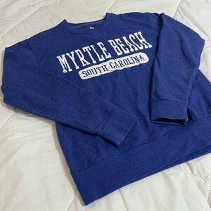 Blue Myrtle Beach Crewneck